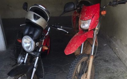 Polícia Civil recupera motocicletas furtadas em Padre Brito e Barroso