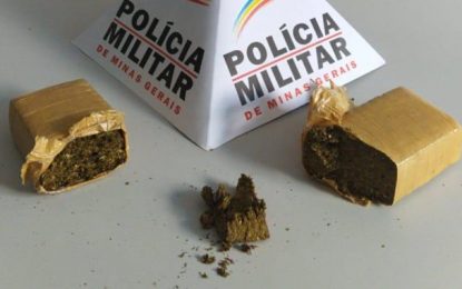 Polícia Militar apreende drogas em Santos Dumont