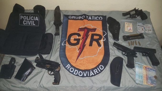Trio é preso em Operação de Combate ao Crime Organizado em Barbacena