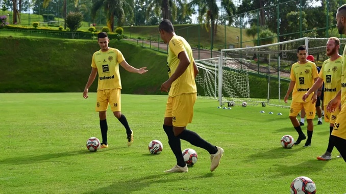 Pouso Alegre realiza amistosos contra Santo André e Atibaia, em preparação para o Estadual