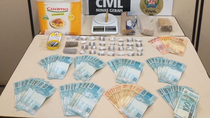 Polícia Civil prende suspeito e apreende drogas em São João Del Rei