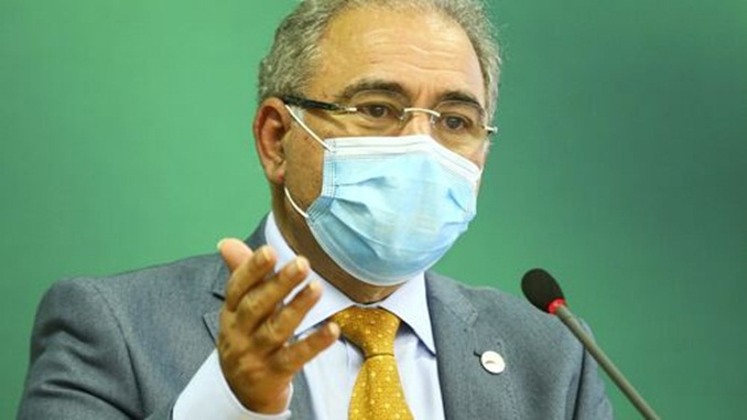 Ministro faz apelo internacional por vacina contra covid-19