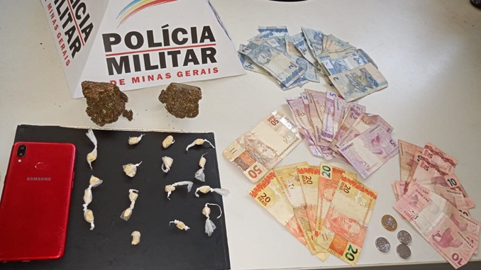 Adolescente é apreendido suspeito de tráfico de drogas em São João Del-Rei