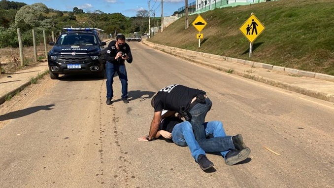 Polícia Civil realiza reconstituição de homicídio ocorrido em Lagoa Dourada