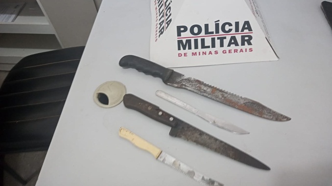 “Operação Narco Brasil” Polícia Militar de Meio Ambiente prende foragido da justiça portando 4 facas