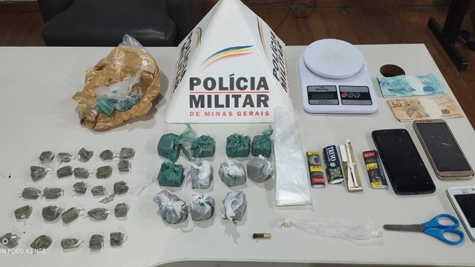Homem é detido por tráfico de drogas, em Alto Rio Doce