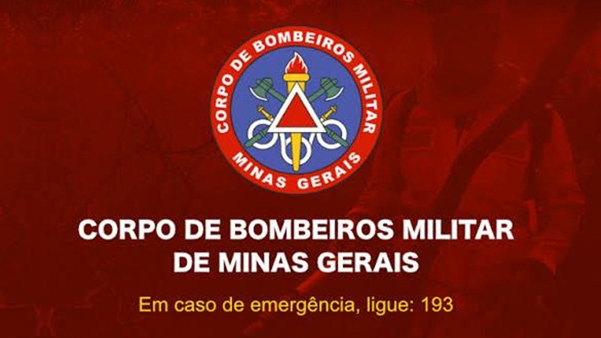 Bombeiros de São João del-Rei combatem incêndio na Serra do São José