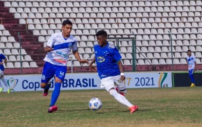 Cruzeiro goleia São Raimundo e avança de fase na Copa do Brasil Sub-17