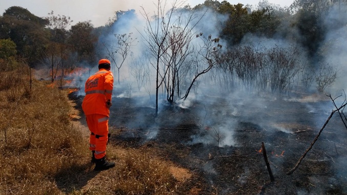 Atualização sobre o incêndio na Serra de São José