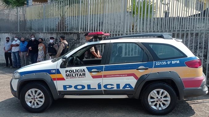 Santana do Garambéu recebe viatura para Destacamento da Polícia Militar
