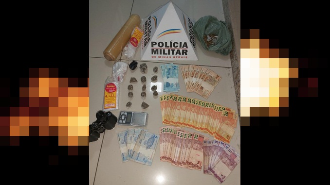 Homem é preso suspeito de envolvimento com tráfico de drogas em Barbacena