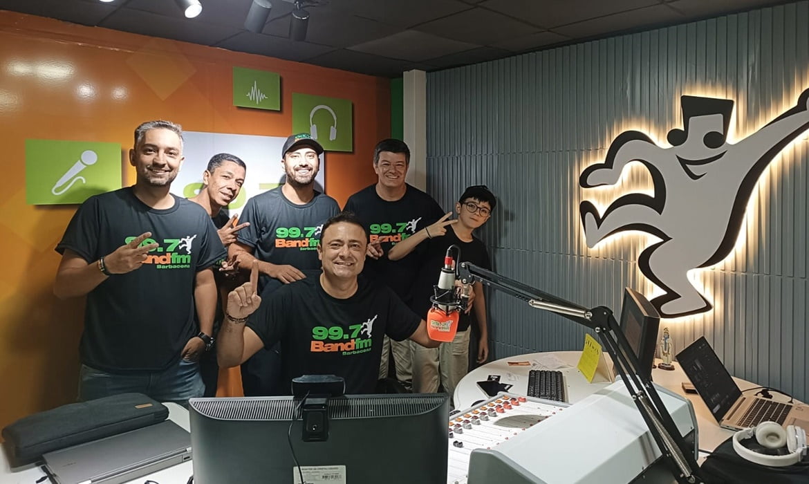 Band FM, maior rede de rádios do Brasil, chega a Barbacena